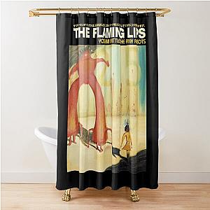 The Flaming Lips A Psychedelic Rock Pop Band and Shower Curtain