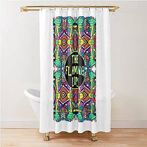 The Flaming Lips Psychedelic Rock Band and Pop  - 3 Psychedelic Pattern Rave Acid Shower Curtain