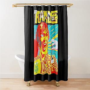 The Flaming Lips A Rock Band Helping Long Sleeve Shower Curtain