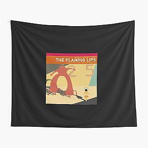 The Flaming Lips Yoshimi Battles the Pink Robots Simplified Album Cover Classic Tapestry