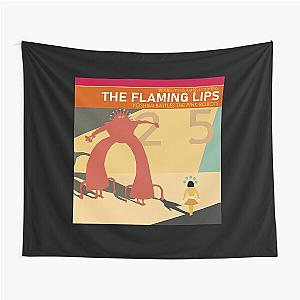The Flaming Lips Yoshimi Battles the Pink Robots Simplified Album Cover Tapestry