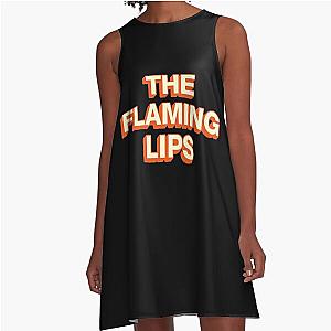 The Flaming Lips A Psychedelic Band And Pop Neverland Trending A-Line Dress