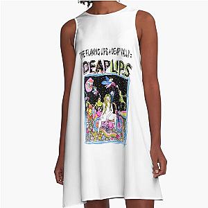 The Flaming Lips A Psychedelic Rock Berlin A-Line Dress