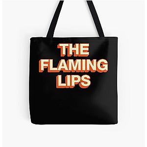 The Flaming Lips A Psychedelic Rock Band Trending All Over Print Tote Bag