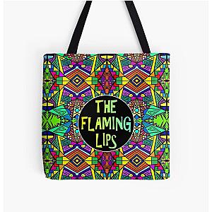 The Flaming Lips Psychedelic Pattern Tote Bag