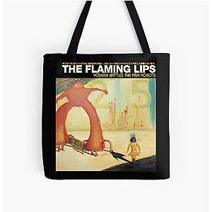 The Flaming Lips A Psychedelic Rock Band And Pop Tri-Blend Berghain All Over Print Tote Bag
