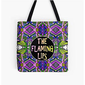 The Flaming Lips Psychedelic Pattern Tote Bag