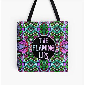 The Flaming Lips Psychedelic Pattern All Over Print Tote Bag