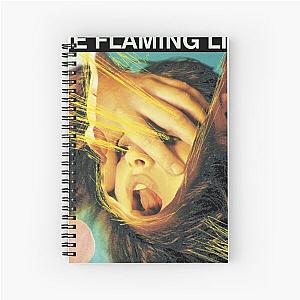 The Flaming Lips A Rock Band Pink Vintage Spiral Notebook