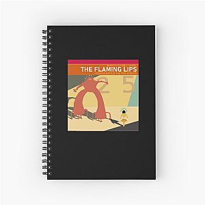 The Flaming Lips Yoshimi Battles The Pink Robots Simplified Album Cover Classic T-Shirt Spiral Notebook