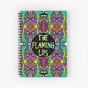 The Flaming Lips Psychedelic Rock Band and Pop - Psychedelic Pattern Notebook