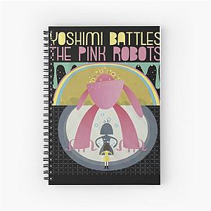 The Flaming Lips Yoshimi Battles the Pink Robots Poster Spiral Notebook