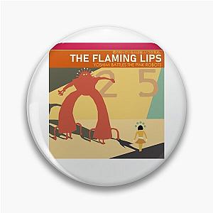The Flaming Lips A Psychedelic Rock Band and Yoshimi Battles the Pink Robots Simplified Album Pin