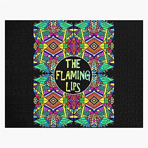 The Flaming Lips Psychedelic Pattern Jigsaw Puzzle