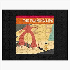 The Flaming Lips Yoshimi Battles The Robots Simplified Album Cover Jigsaw Puzzle