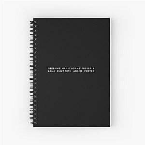 Stef Adams Foster The Fosters Spiral Notebook