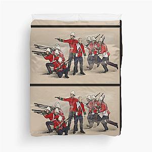 Into the Fray Duvet Cover