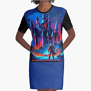 One More Charge Into The Fray Graphic T-Shirt Dress