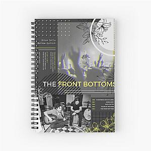 the front bottoms retro Spiral Notebook