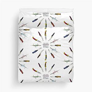 the front bottoms talon of the hawk Duvet Cover