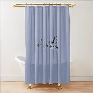 The front bottoms twin size mattress    Shower Curtain