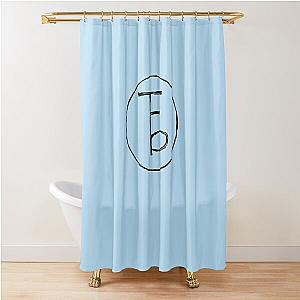 the front bottoms logo Essential T-Shirt Shower Curtain