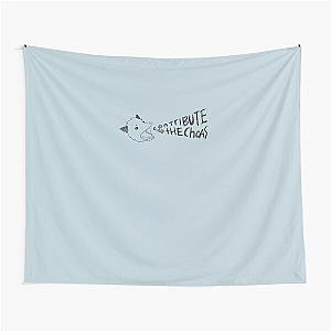 The Front Bottoms Twin Size Mattress   T-Shirt Tapestry