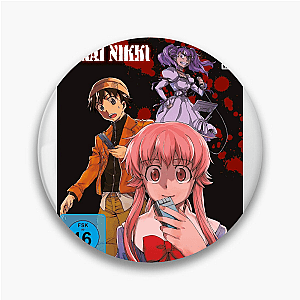 Mirai Nikki: Predict This The Future Diary Pins