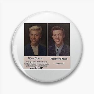 The Garden Fletcher and Wyatt Shears Pin