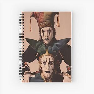 the garden band twins aesthetic  Spiral Notebook