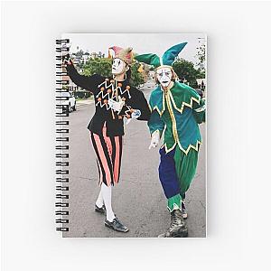 Jester Garden Band Spiral Notebook