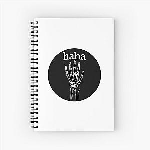 Haha The Garden Band Spiral Notebook