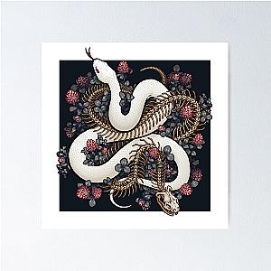 Waiting in the Garden | Life & Death | Snake in Clover Poster