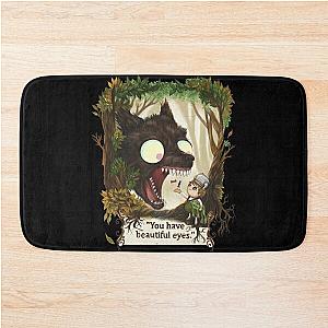 You have beautiful eyes - over the garden wall Bath Mat