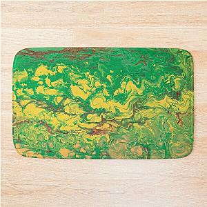 The Garden Grows: Sun &amp; Soil Acrylic Pour Bath Mat