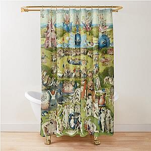 The Garden of Earthly Delights Full Image Shower Curtain