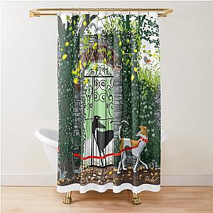 The Garden Gate Shower Curtain