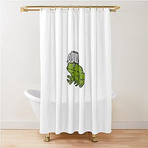 Frog with a teapot - Over the Garden Wall Shower Curtain