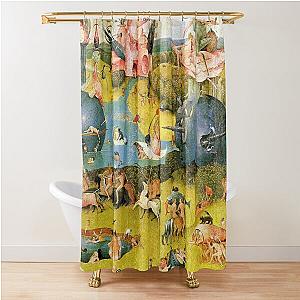 Original paint of hieronymus bosch the garden  Shower Curtain