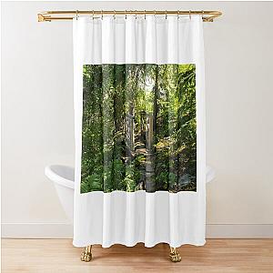 Bridge In The Garden Shower Curtain