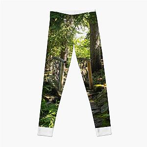 Bridge In The Garden Leggings