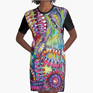 Chimere serie in the garden Graphic T-Shirt Dress