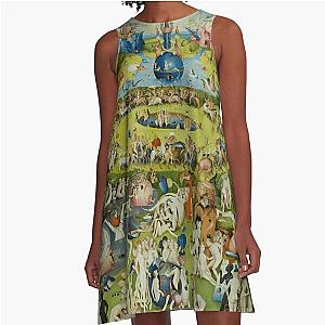 The Garden of Earthly Delights by Hieronymus Bosch A-Line Dress