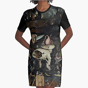 Hell, The Garden of Earthly Delights - Hieronymus Bosch Graphic T-Shirt Dress