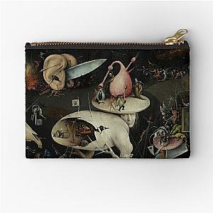 Hell, The Garden of Earthly Delights - Hieronymus Bosch Zipper Pouch