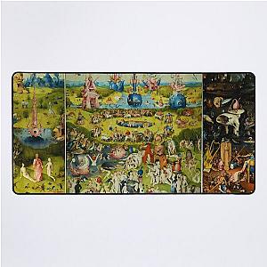 The Garden of Earthly Delights - Garden of earthly delights by hieronymus bosch Desk Mat