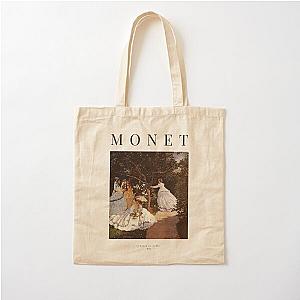 Claude Monet - Women in the Garden - Exhibition Poster Cotton Tote Bag