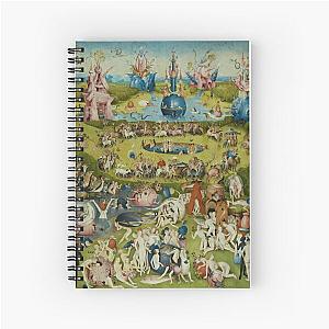 The Garden of Earthly Delights by Hieronymus Bosch (1480-1505) Spiral Notebook