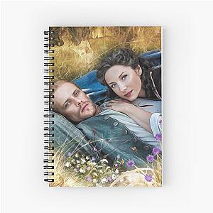 flowers in the garden Spiral Notebook