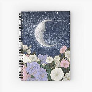 Moonlight in the Garden Spiral Notebook